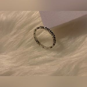 STERLING SILVER GEMS RING SIZE 5/6